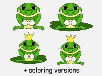 frog finger puppet animal printable paper craft template