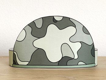 soldier helmet paper crown headband printable army military craft activity for kids