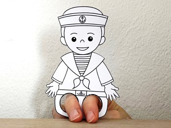 sailor toilet paper roll printable coloring craft activity for kids